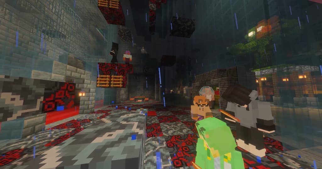マイクラ人狼の夜の村